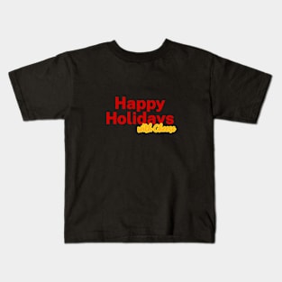 Happy Holidays with Cheese Kids T-Shirt